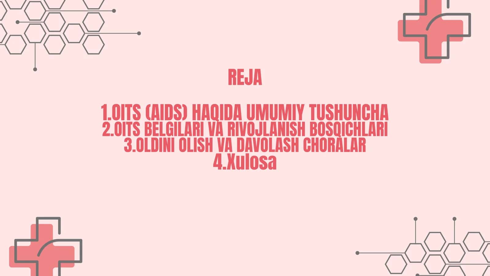 OITS KASALLIGI, YUGISH YOLI, BELGILARI, OLDINI OLISH 2