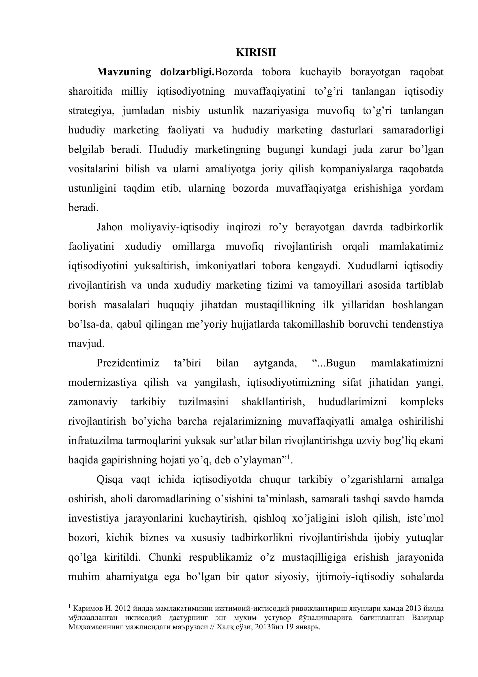 Tаshqi iqtisоdiy faoliyatni rivojlantirishda hududiy marketingni tashkil etish 2