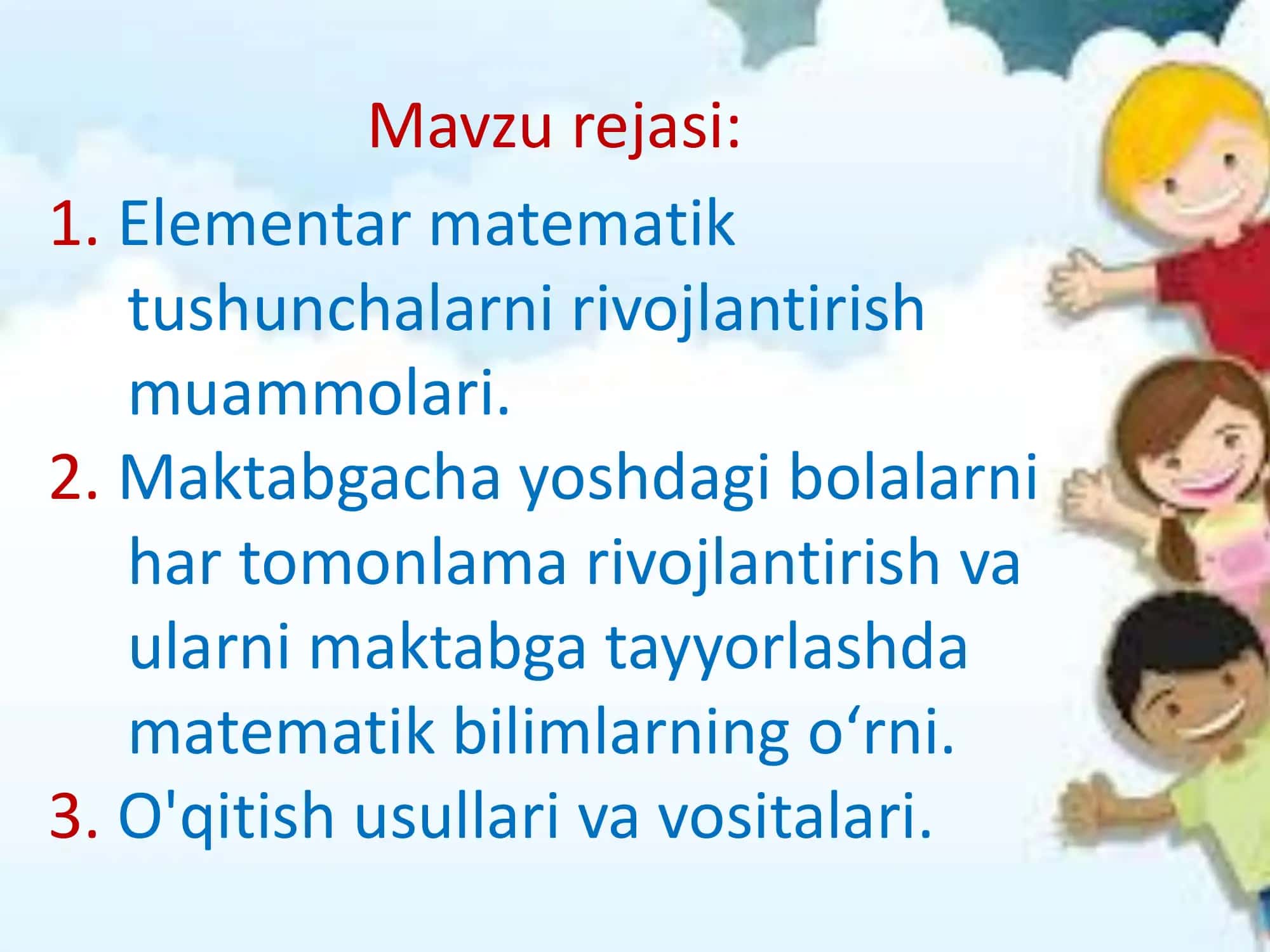 Bolalarda matematik tushunchalarni shakllantirish nazariyasi va metodikasi 2