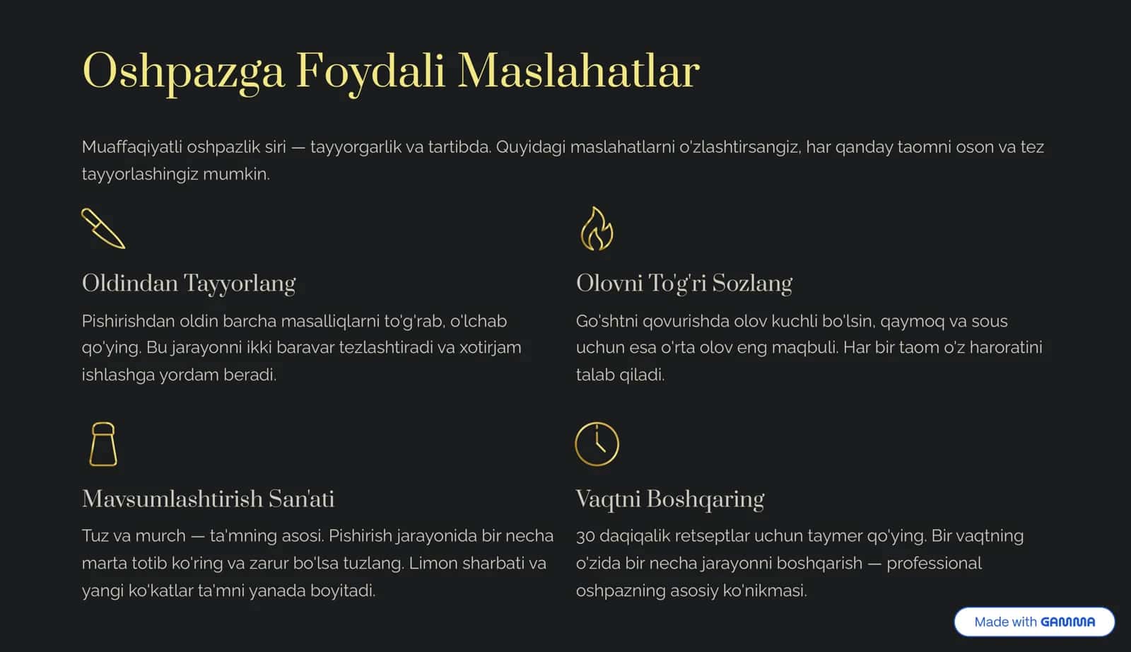 Zamonaviy Kelinlar Uchun: 30 Daqiqada 5 ta Lazzatli Kechki Taom (E-Kitob PDF) 2