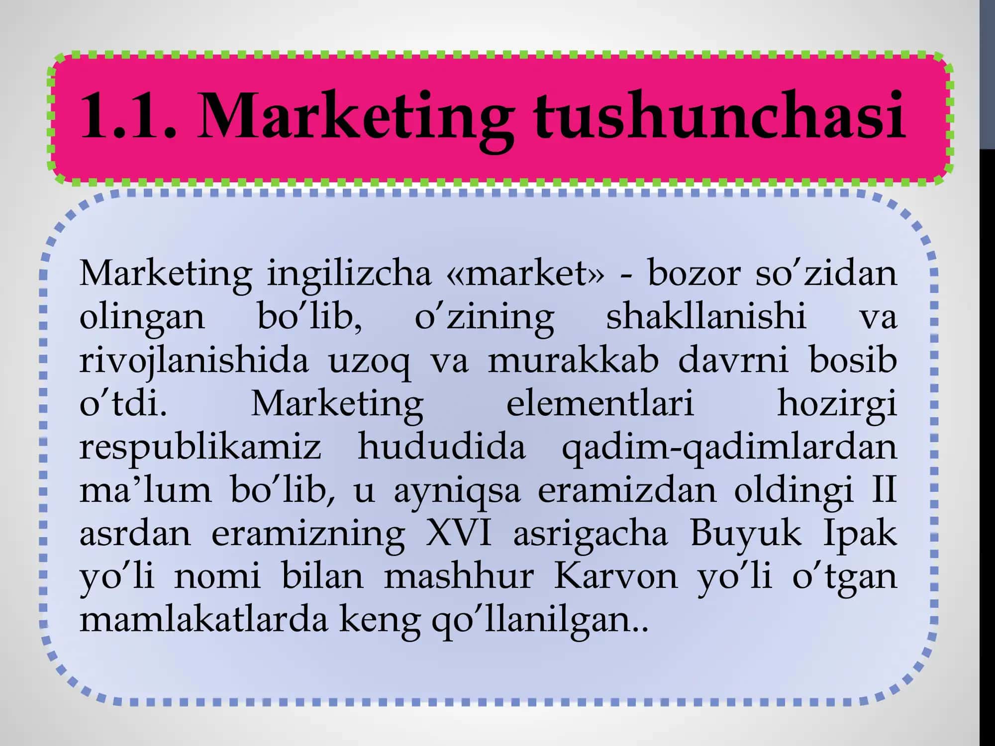 Маrkеting tаdqiqоtlаri 2