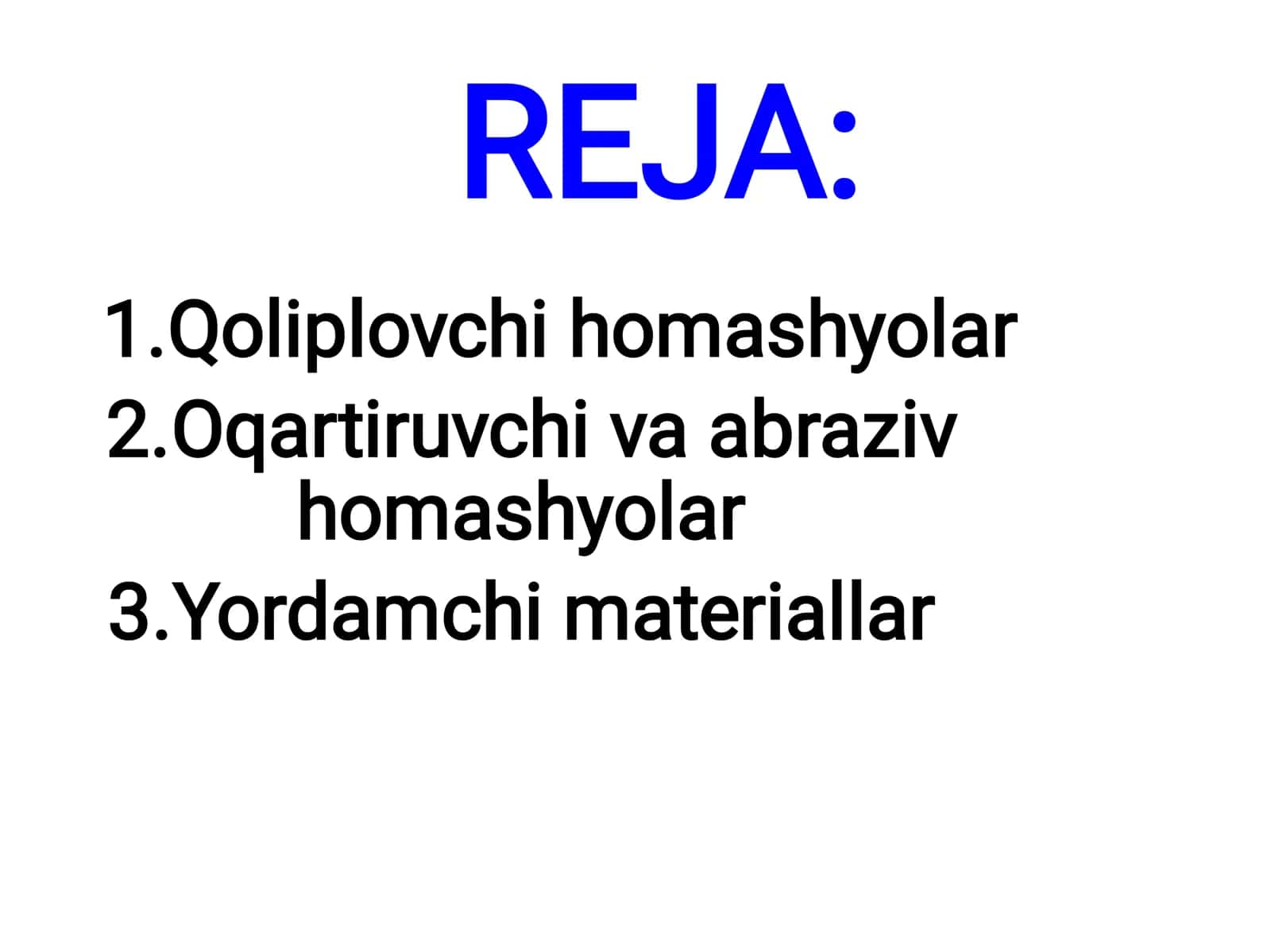 qoliplovchi xom ashyolar 2