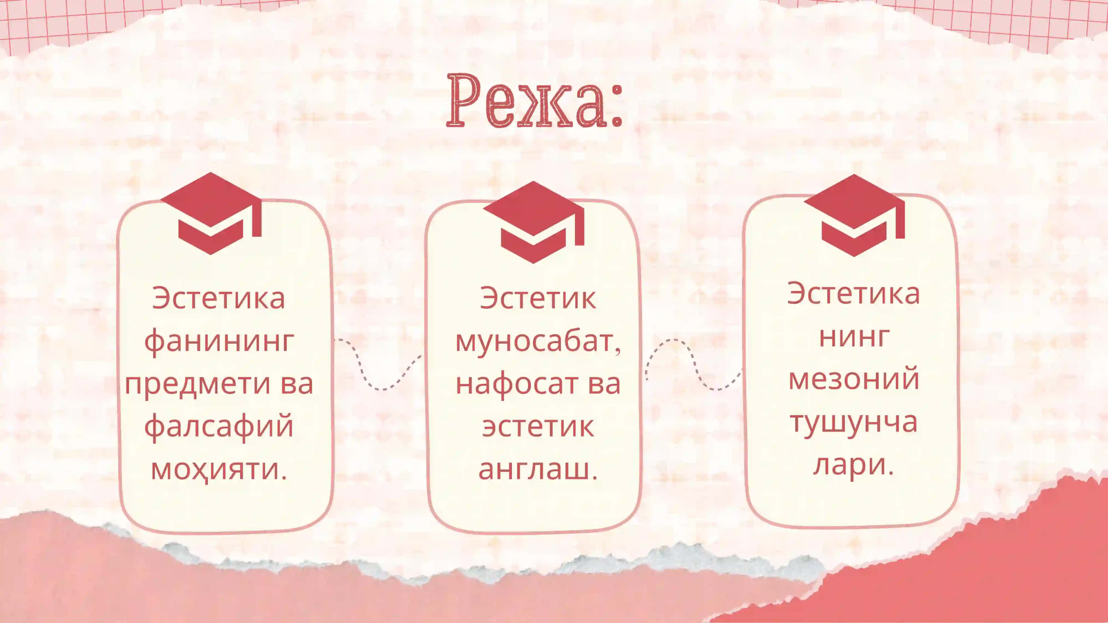 Эстетика ва унинг асосий қонун категориялари 2