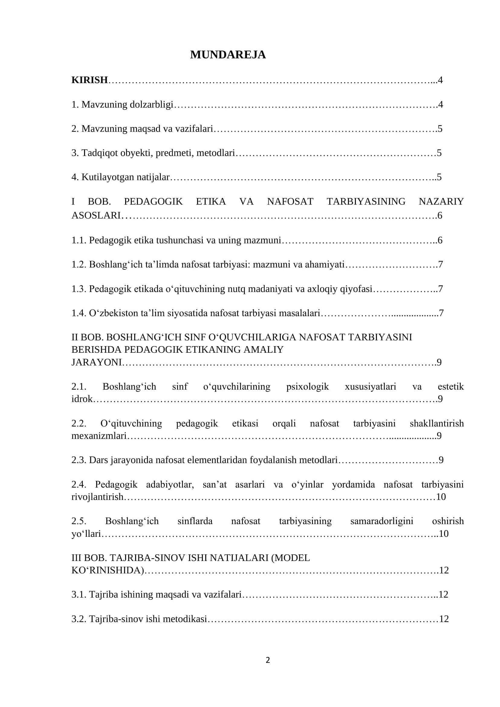 PEDAGOGIK ETIKA VA NAFOSAT TARBIYASINING NAZARIY ASOSLARI 2