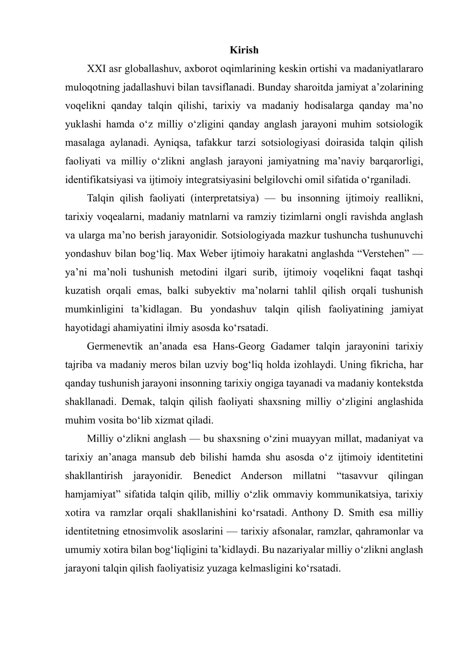 TALQIN QILISH FAOLIYATI VA MILLIY OʻZLIKNI ANGLASH JARAYONI 2