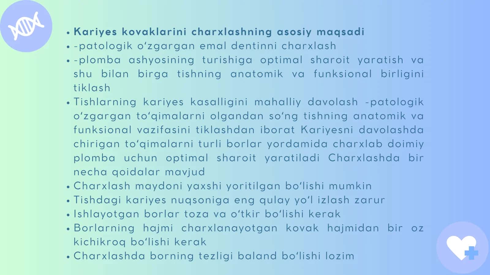 tish qattiq tuqimasi charxlash asoslari 2