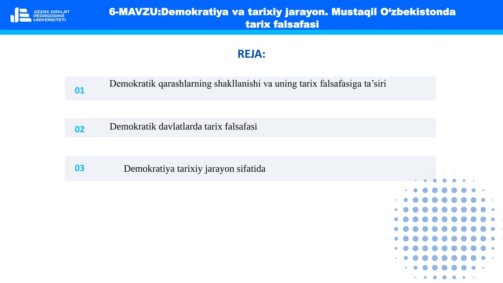 Demokratiya va tarixiy jarayon. Mustaqil O‘zbekistonda tarix falsafasi 2