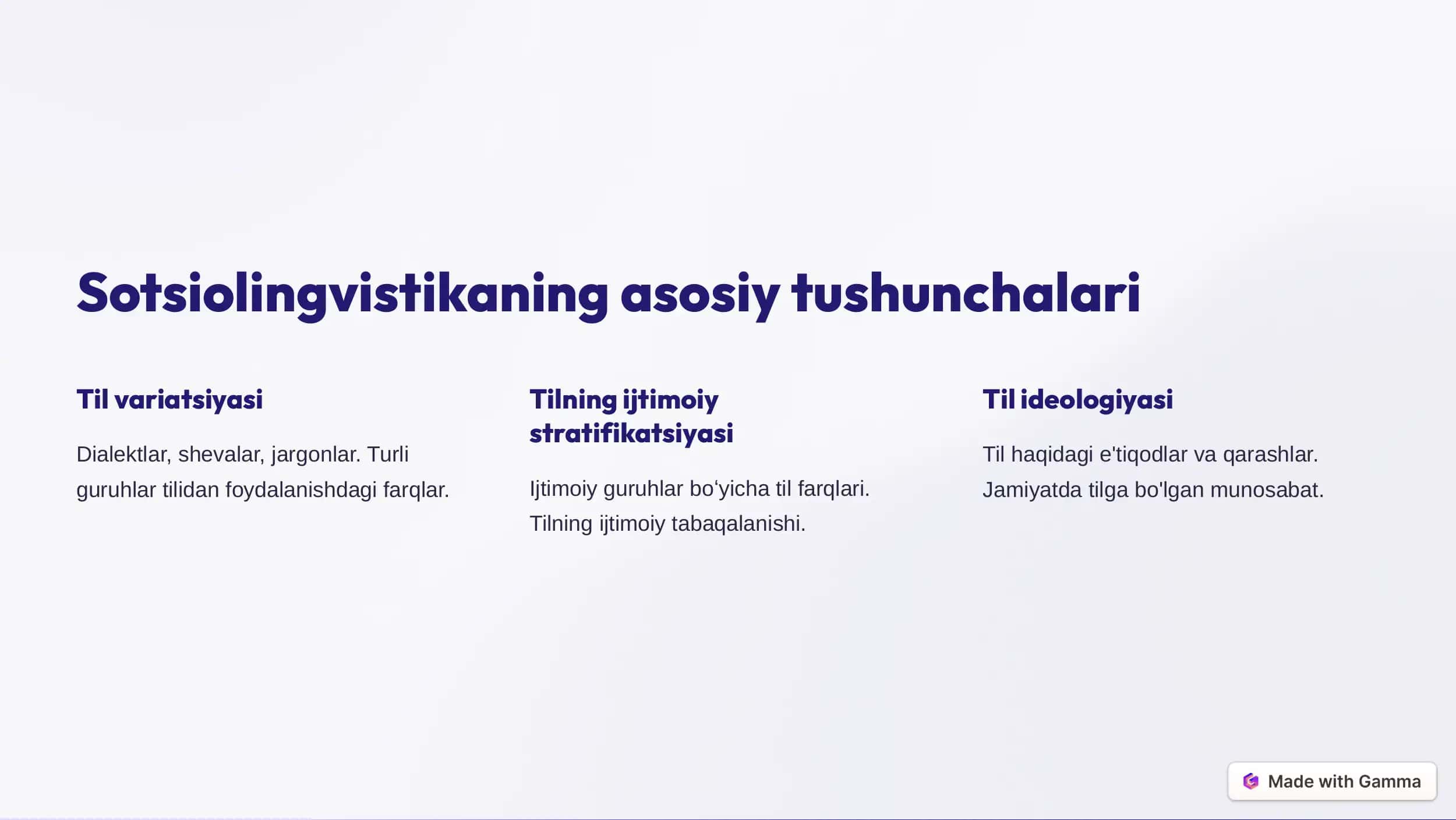 Muloqot va murojaatning  sotsiolingvistik jihatlari 2