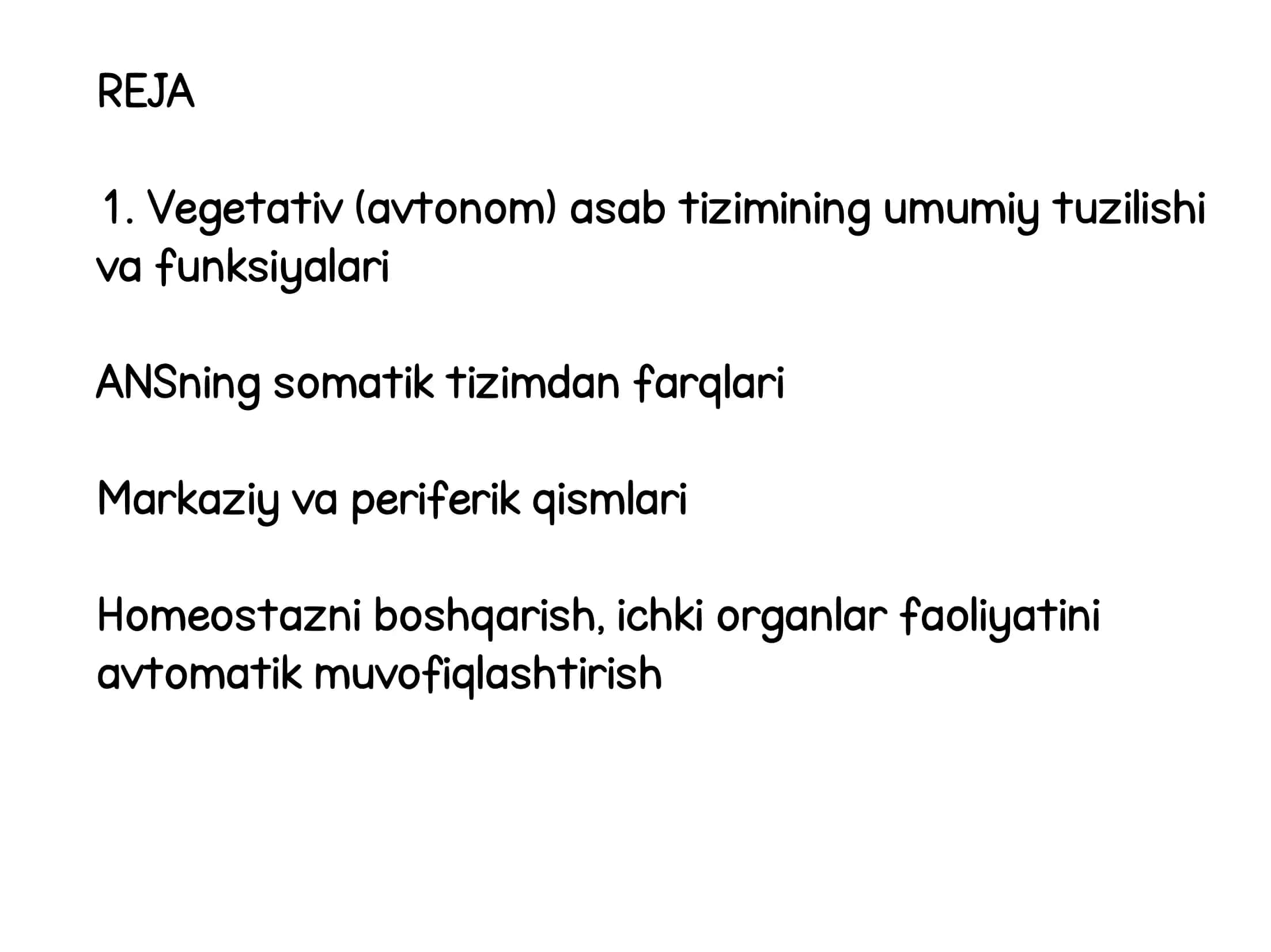 Vegetativ (avtonom) asab 2