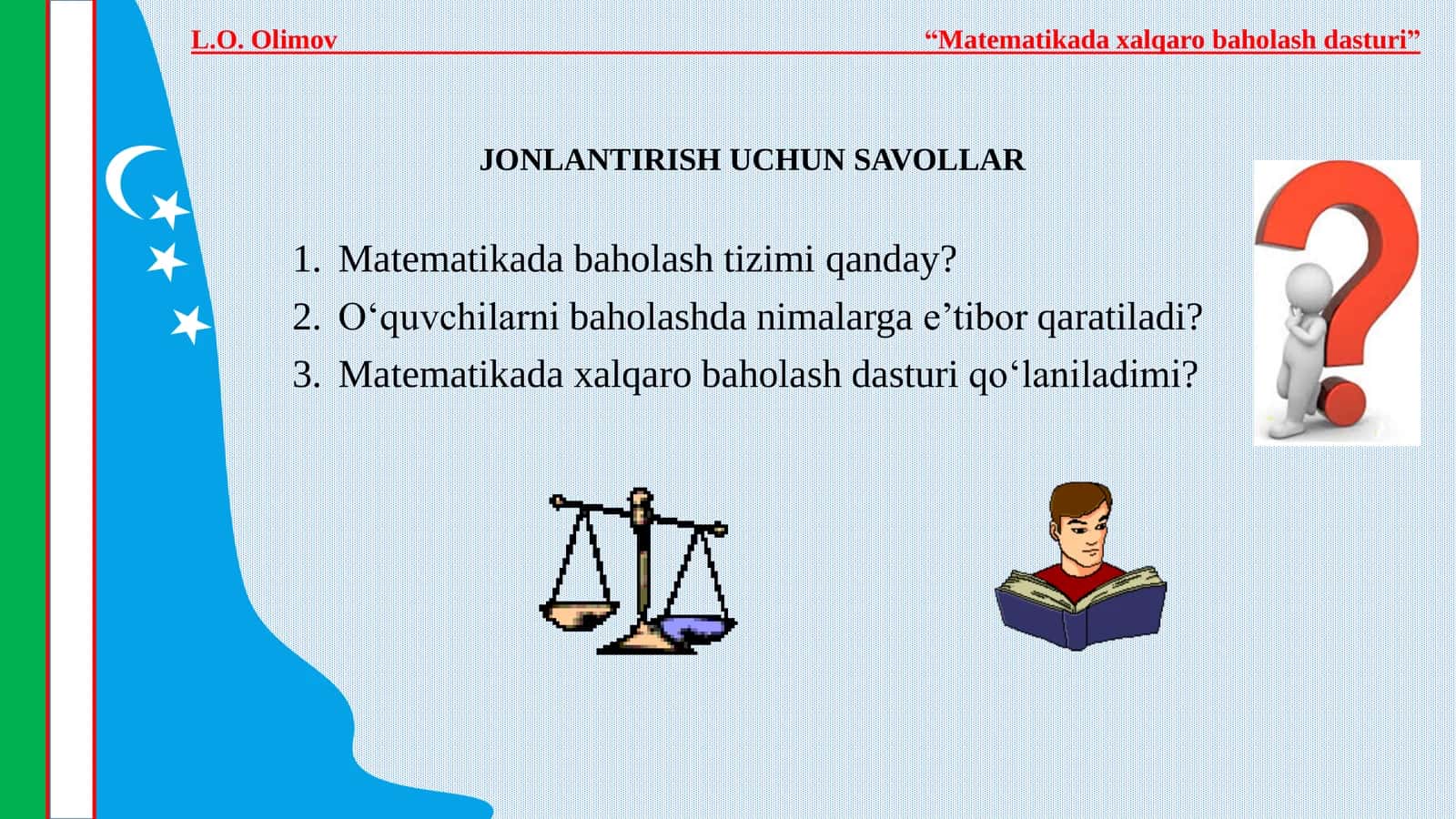 O‘QUVCHILARDA TANQIDIY FIKRLASH VA MATEMATIK MULOQOT KO‘NIKMALARINI SHAKLLANTIRISH 2