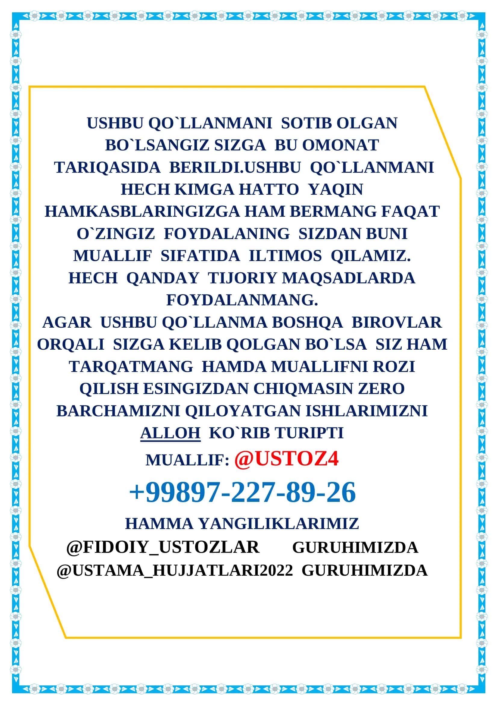 CHIROYLI YOZUV 2