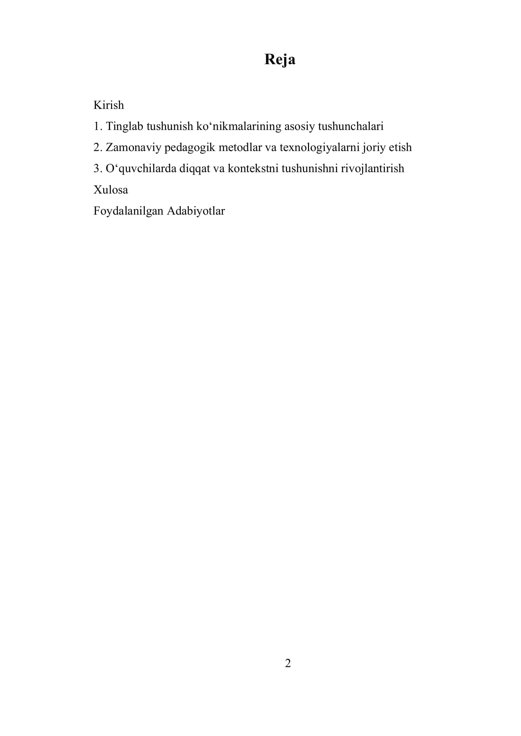 7-8-sinflar umumta'lim maktablarida o‘zbek tili darslarida tinglab tushunish ko‘nikmalarini rivojlantirish 2