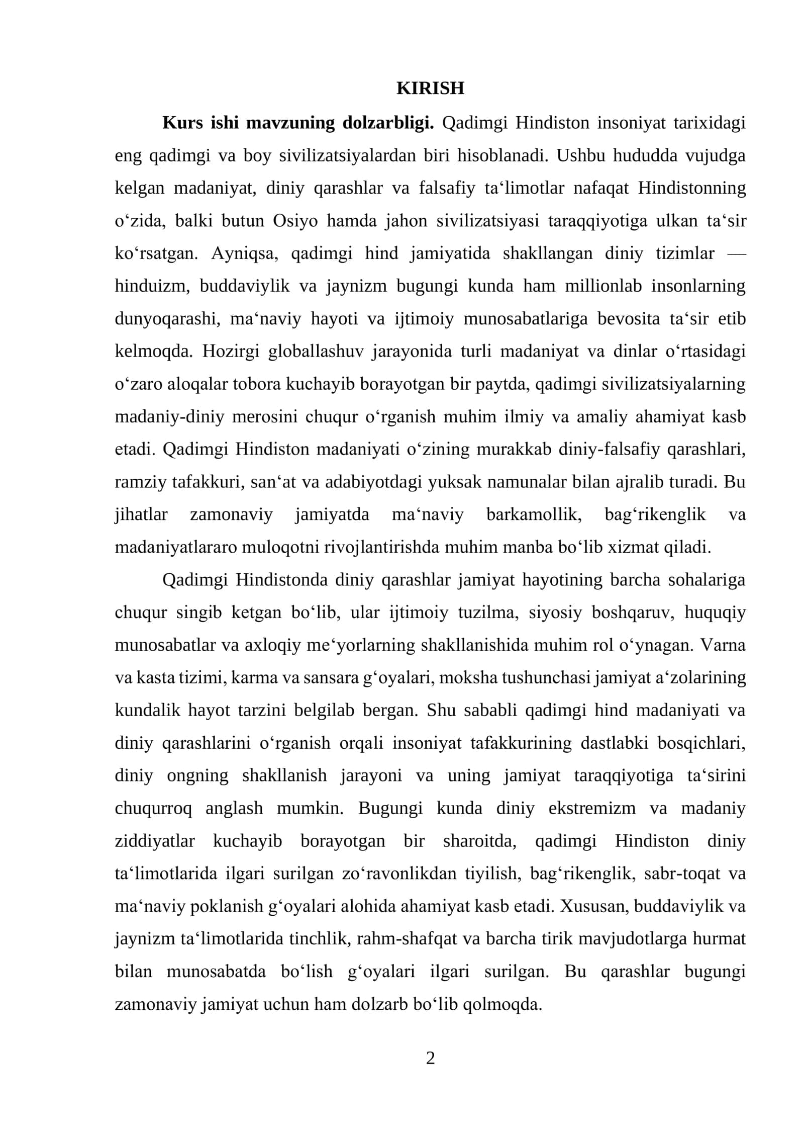 Qadimgi Hindiston Madaniyati 2