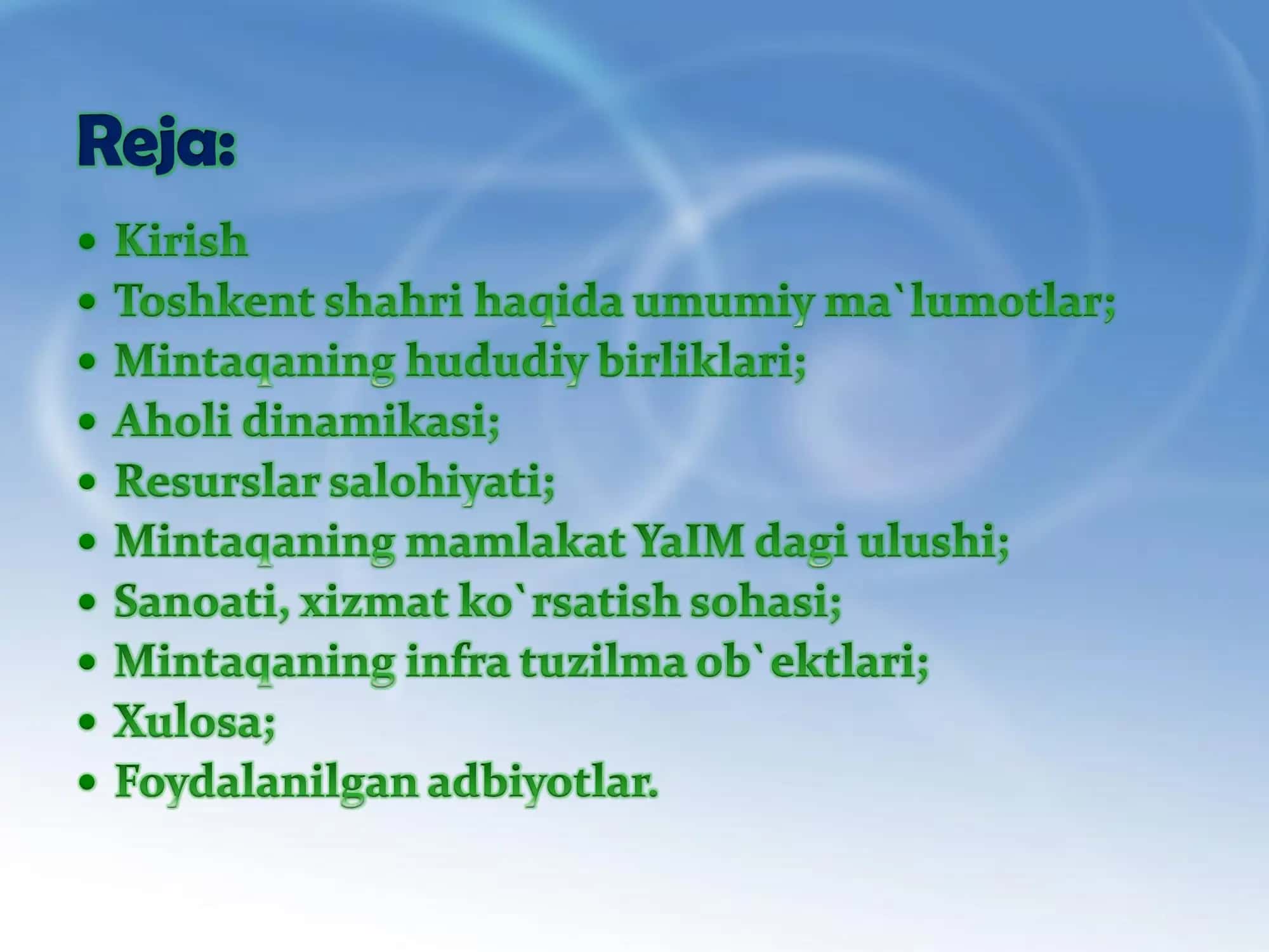 Toshkent shahri 2