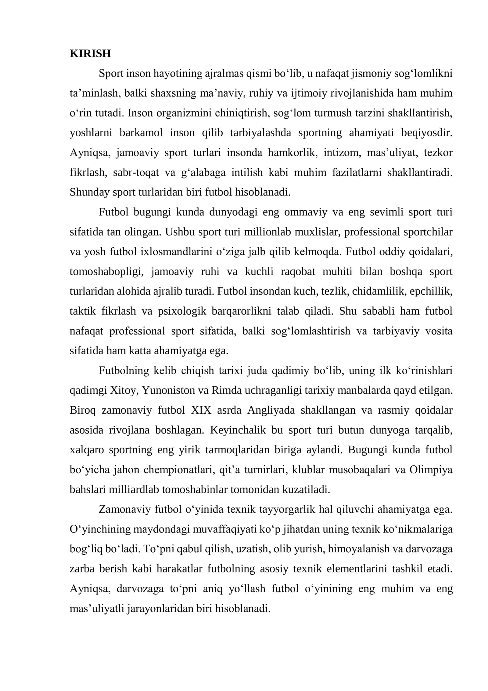 FUTBOL O‘YINIDA DARVOZAGA TO‘PNI ANIQ YO‘LLASHNI O‘RGATISH 2