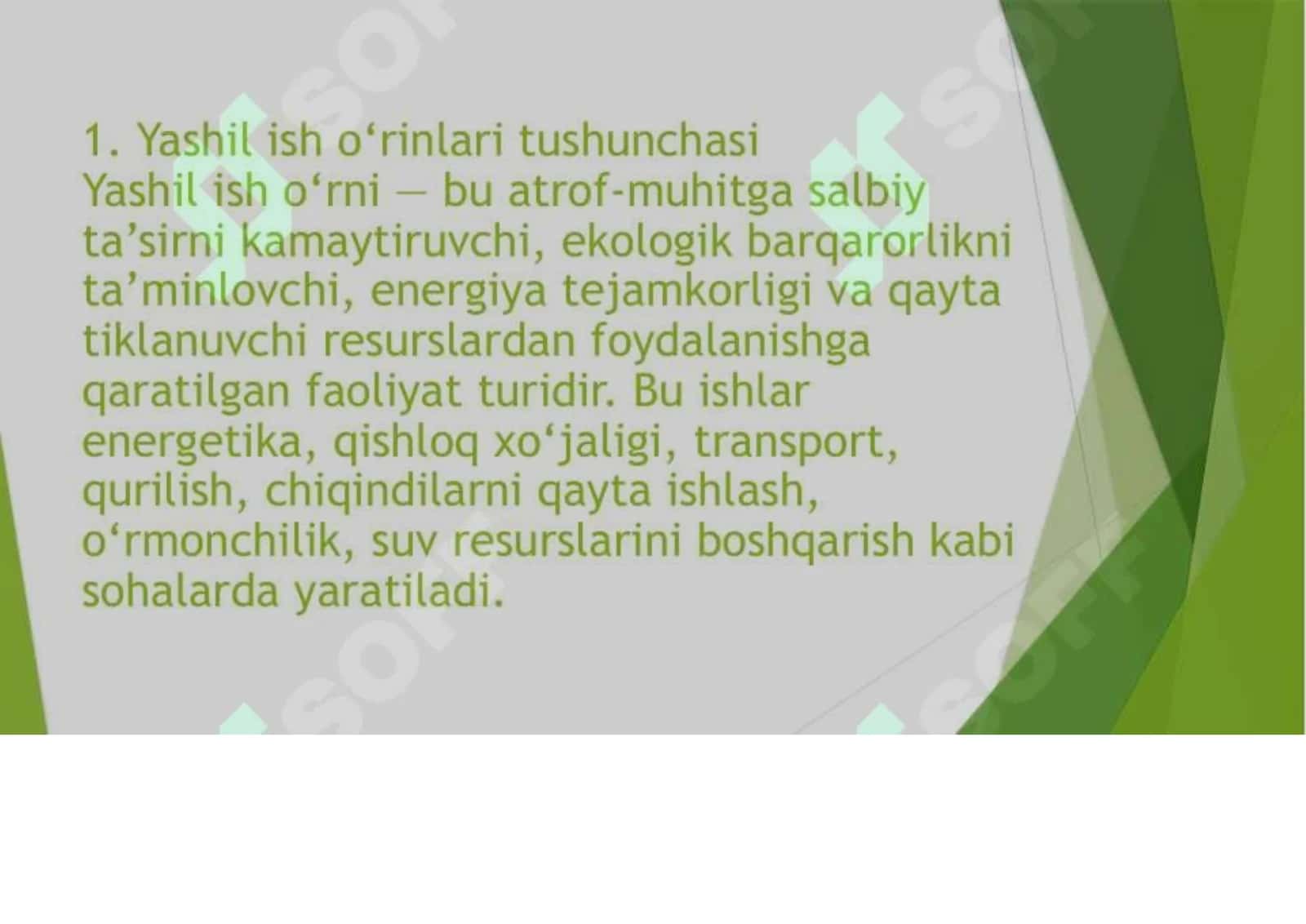 Bino va inshootlar qurilishida energiya va resurs tejamkorligi 2