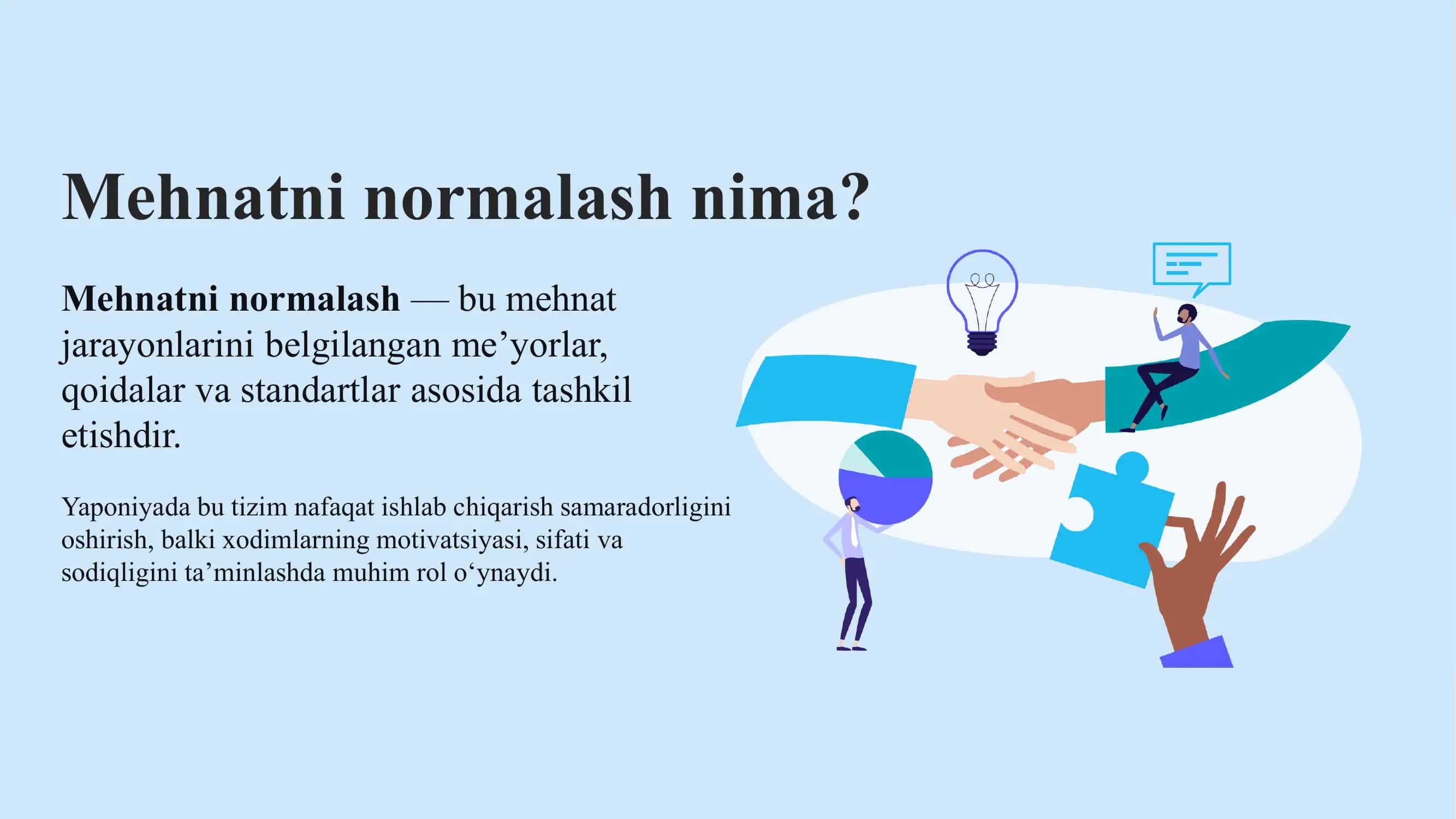 Mehnatni tashkil etishda mehnatni normalashning oʻrni 2