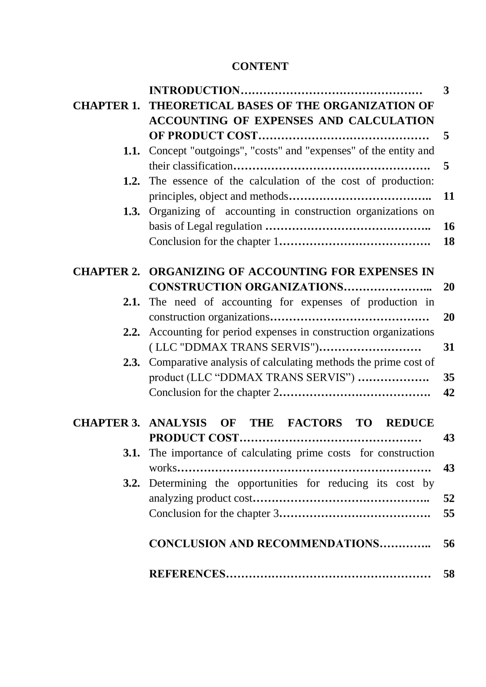 Accounting of Expenses of Construction and Determining Cost of Object 2