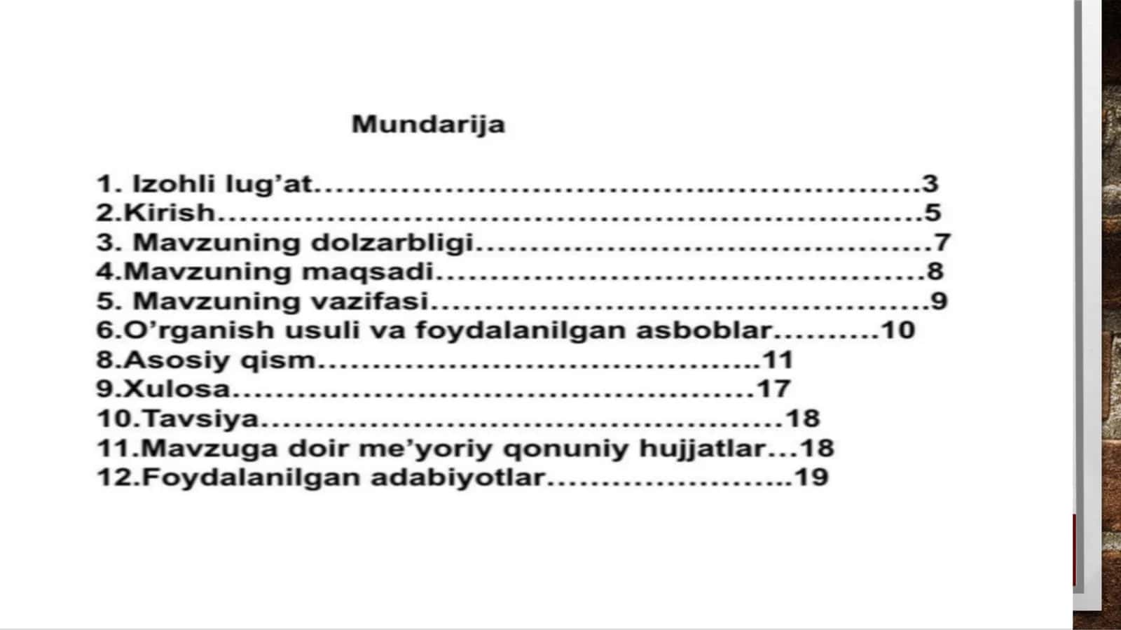 Maktabgacha talim tashkilotlarini yer maydonini gigiyenik baxolash 2