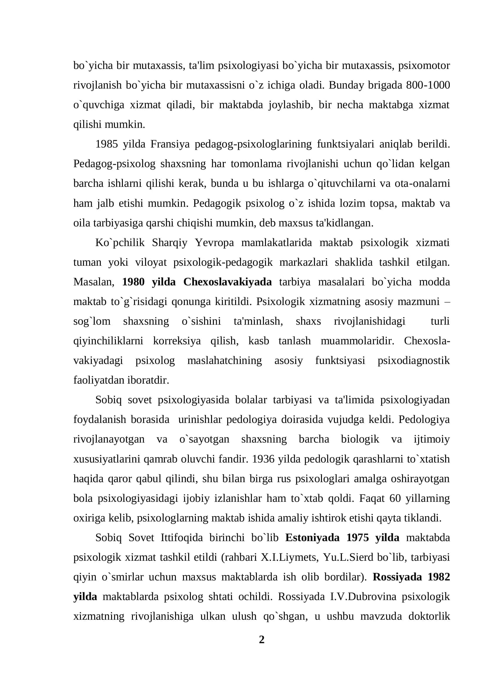 Ta’lim tizimida psixologik xizmat 2