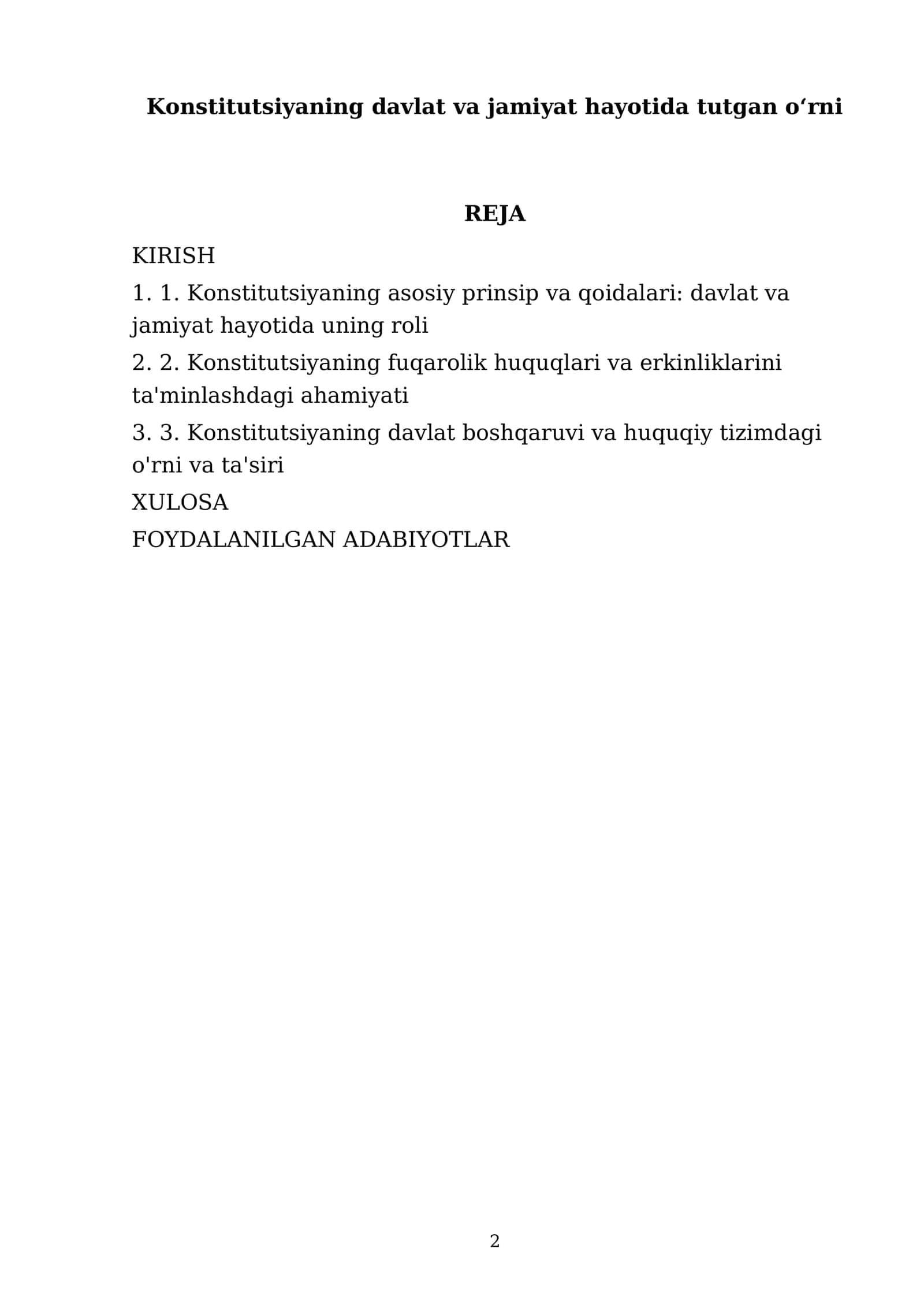 Konstitutsiyaning davlat va jamiyat hayotida tutgan oʻrni 2