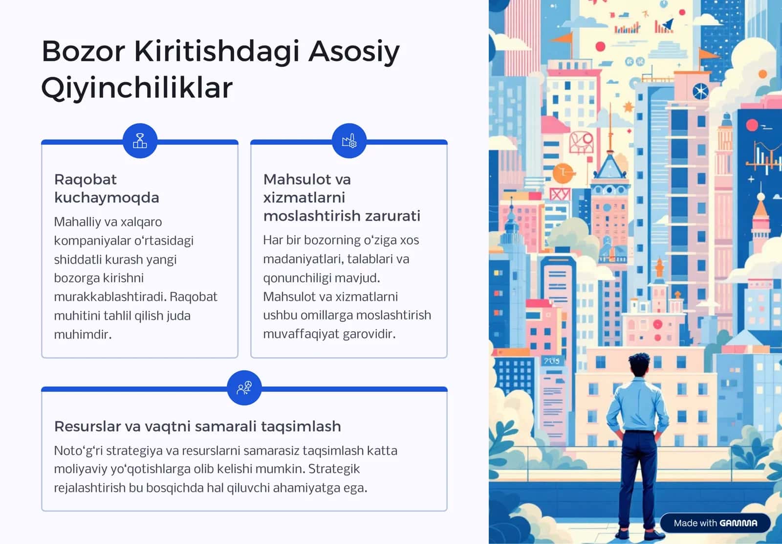 Yangi Bozorlar va Tarmoqlarga Kirish: Sotish Strategiyalari 2