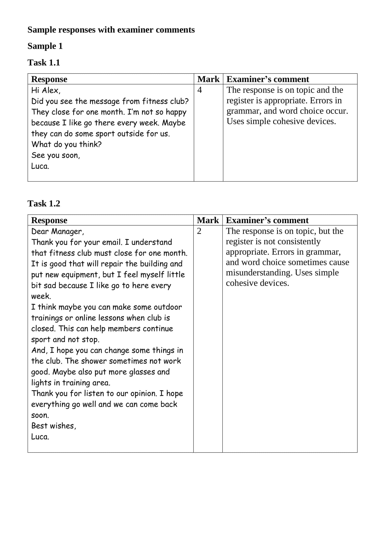 WRITING TASKS 2