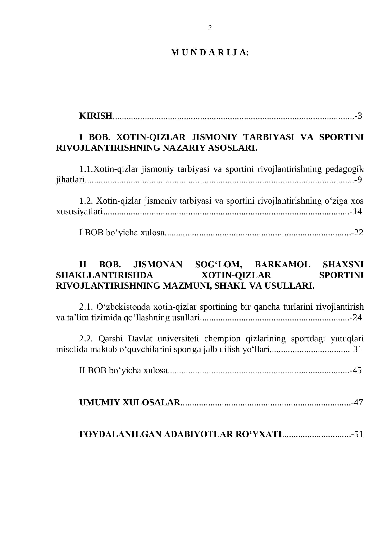 O‘ZBEKISTONDA XOTIN-QIZLAR SPORTINING RIVOJLANISHI VA UNING TARBIYAVIY AHAMIYATI 2