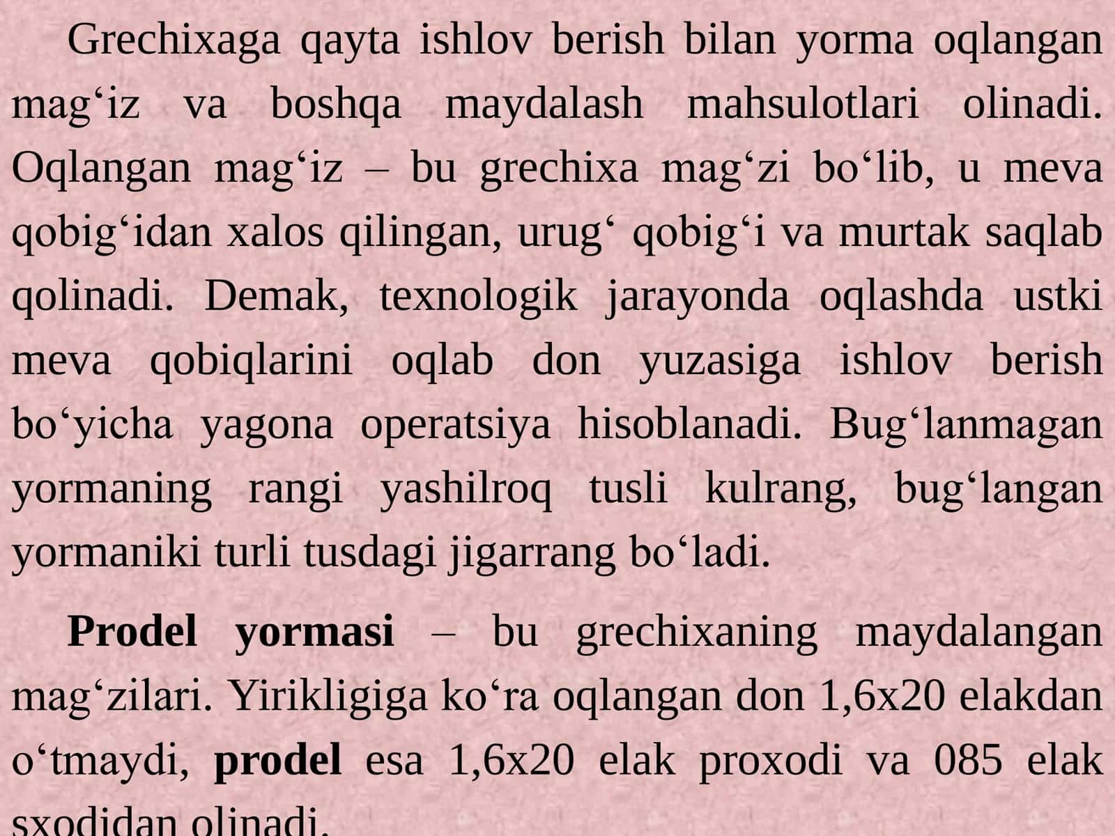 GRECHIXA DONIDAN YORMA OLISH TEXNOLOGIYASI 2