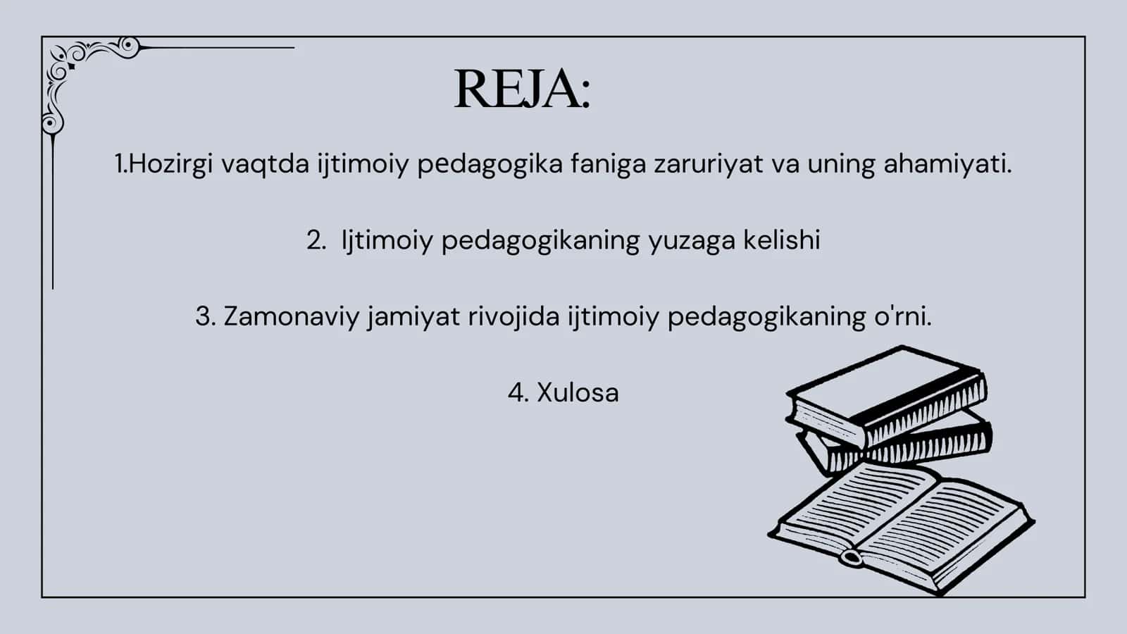 Ijtimoiy pedagogikaga ehtiyoj va zamonaviy jamiyat rivojining zaruriy sharti. 2