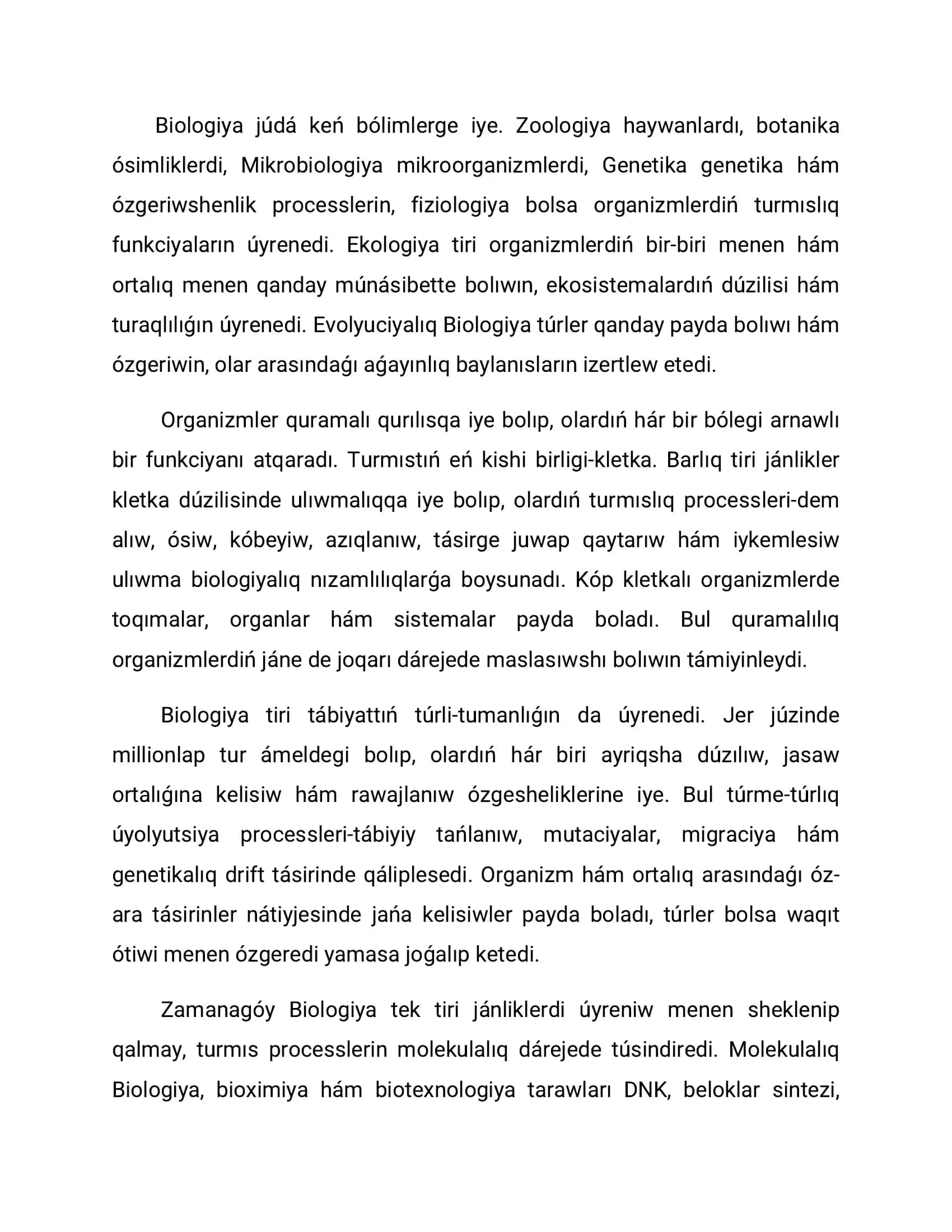 Evolyuciya Biologiyasi 2