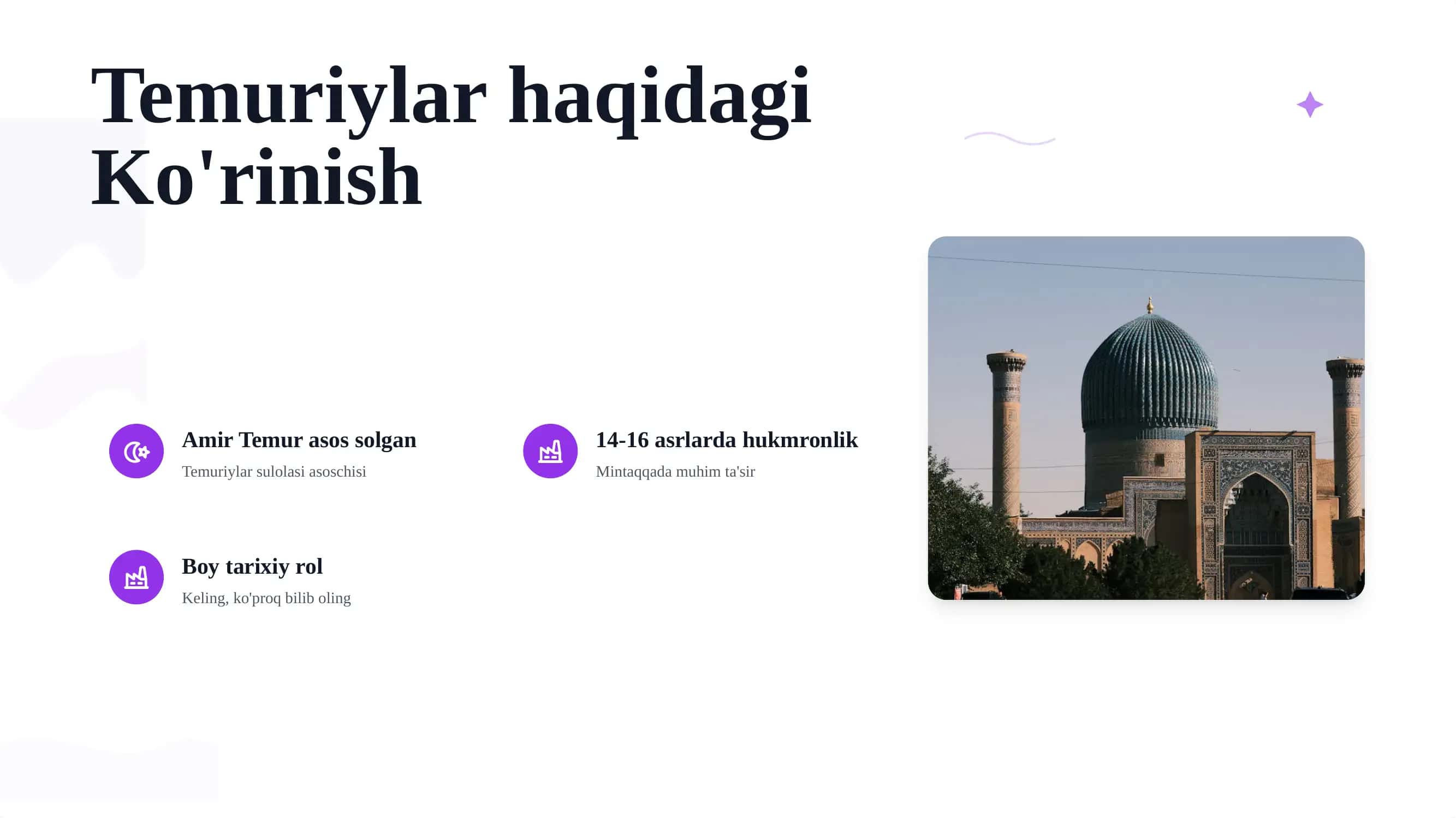 Temuriylar Tarixi 2