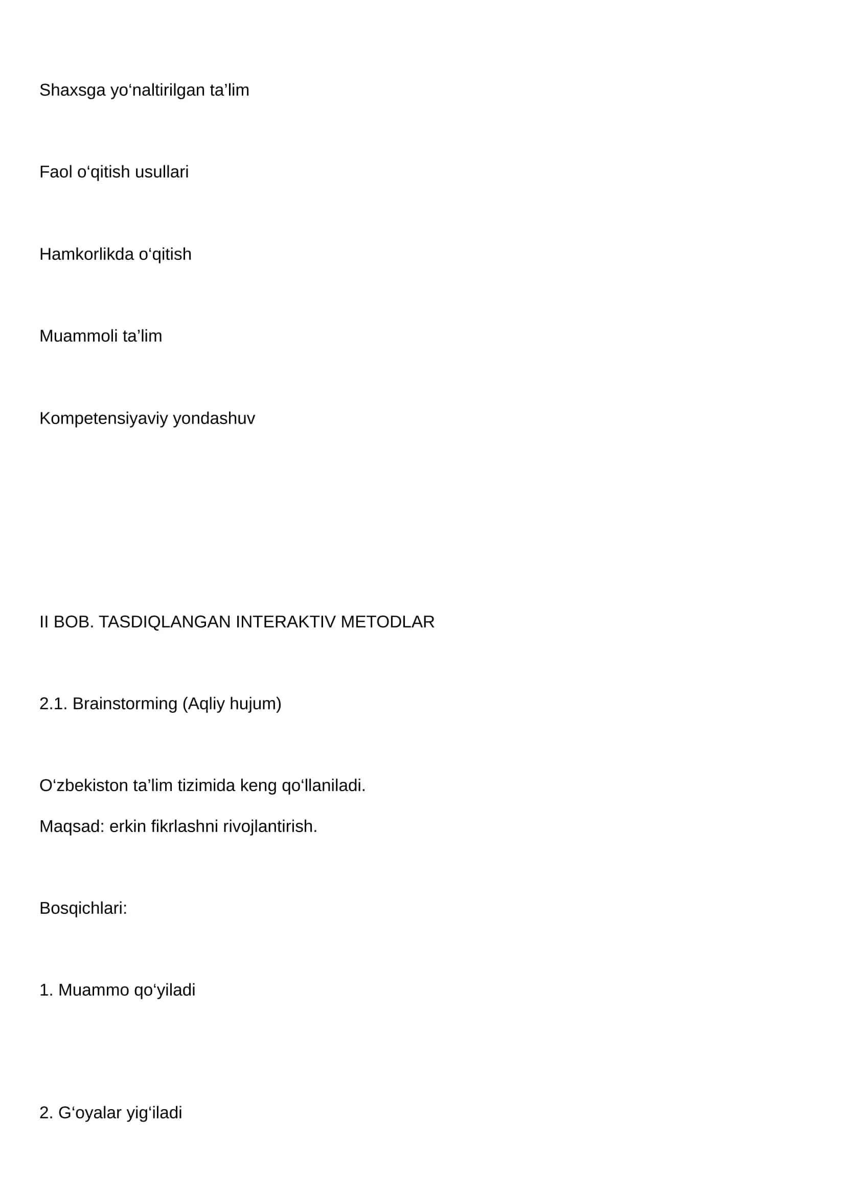 KREATIVLIK-BU RIVOJLANISH 2
