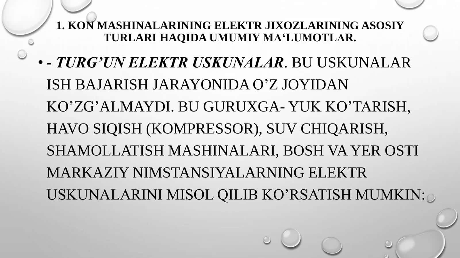 KON MASHINALARINING ELEKTR JIXOZLARINING ASOSIY TURLARI HAQIDA 2