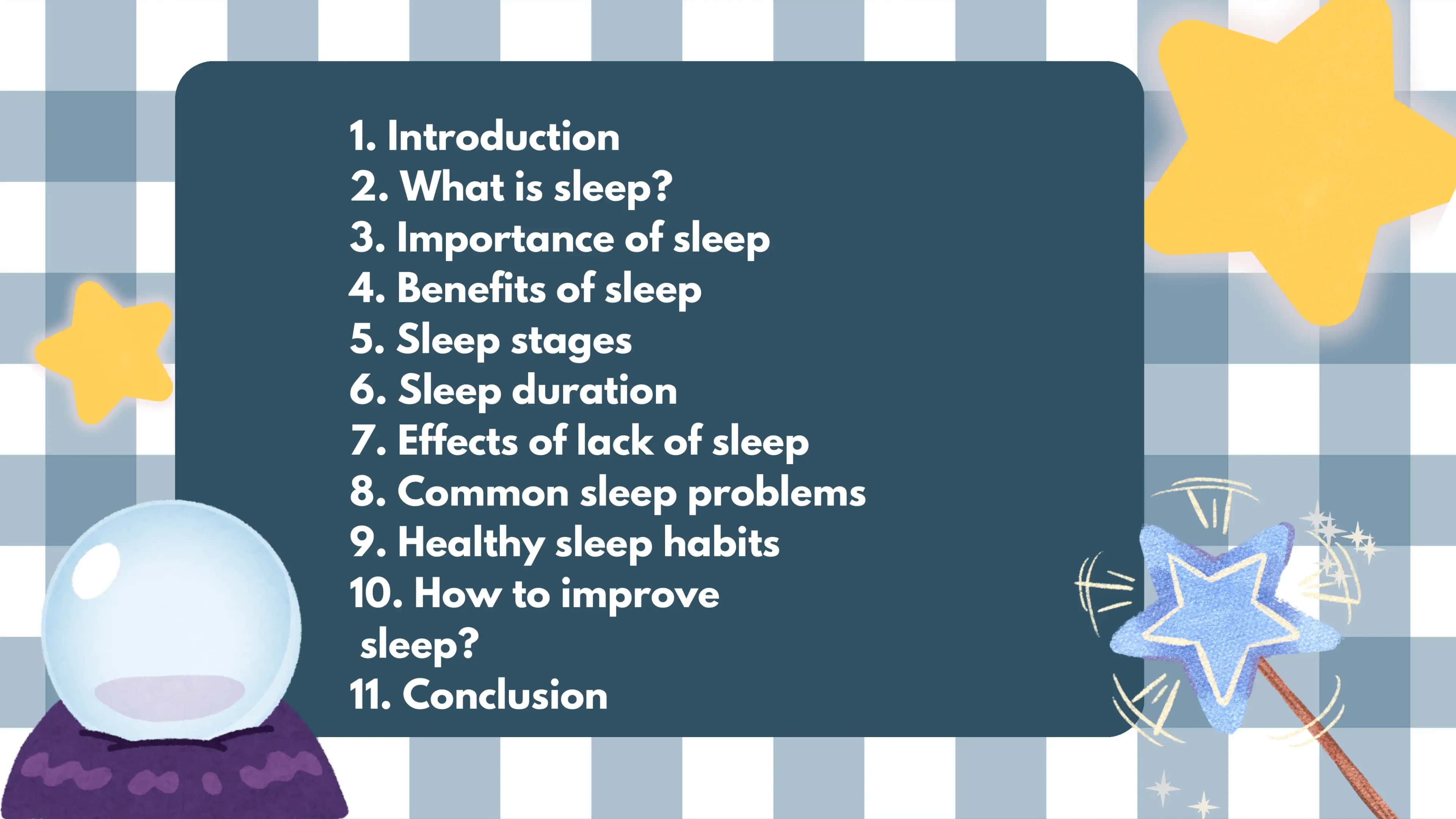 Sleep habits and routines mavzusida PPT 2