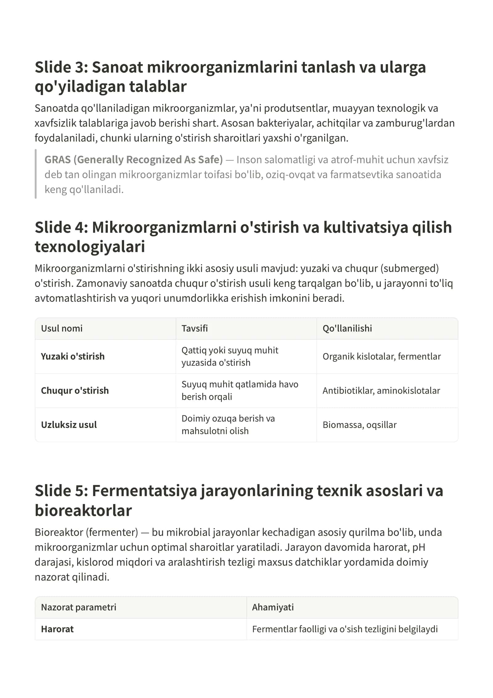 Mikrob biotexnologiyasi asoslari 2