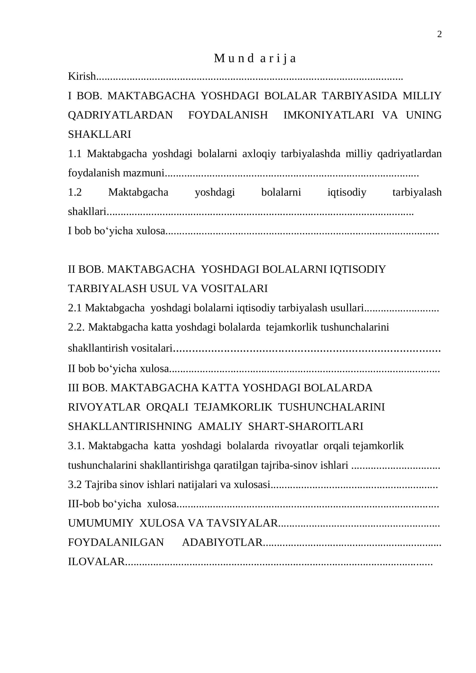 MAKTABGACHA KATTA YOSHDAGI BOLALARDA RIVOYATLAR ORQALI TEJAMKORLIK TUSHUNCHALARINI SHAKLLANTIRISH 2