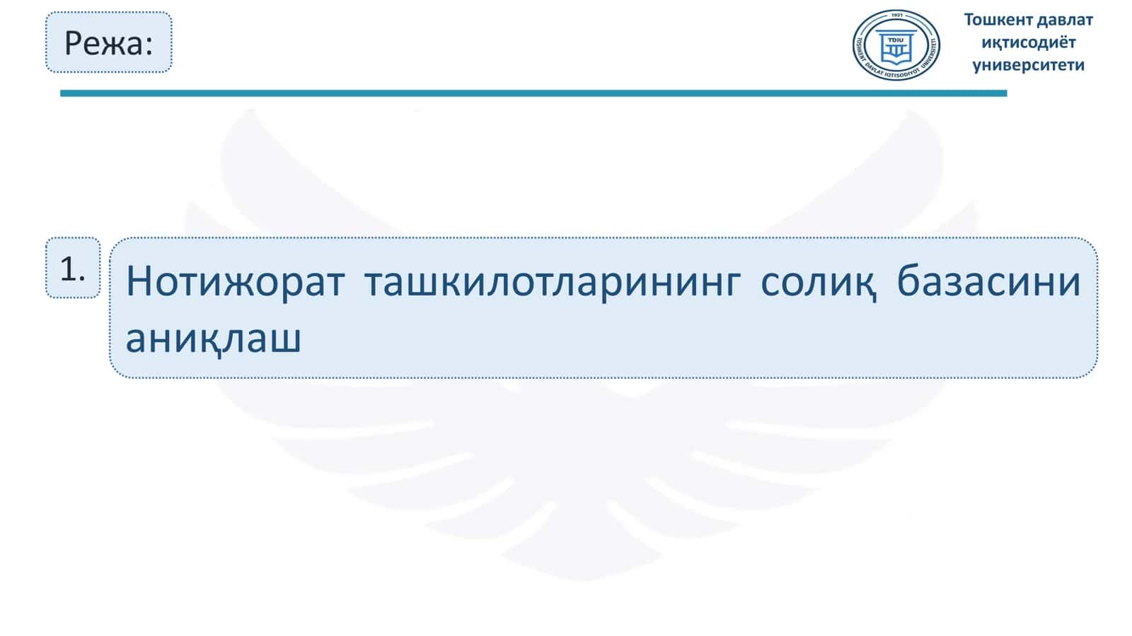 АЙРИМ СОЛИҚ ТЎЛОВЧИЛАР ВА ОПЕРАЦИЯЛАР БЎЙИЧА ФОЙДА СОЛИҒИ БАЗАСИНИ АНИҚЛАШНИНГ ХУСУСИЯТЛАРИ 2