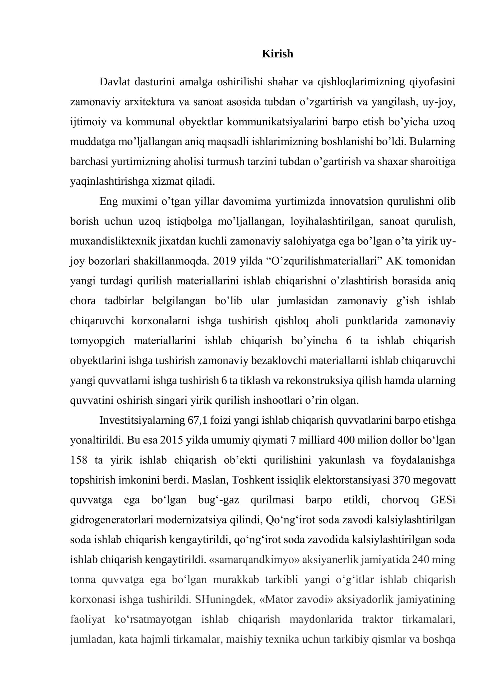 Ko’pchitilgan vermikulit asosida issiqlik izolyatsion plitalarin 2