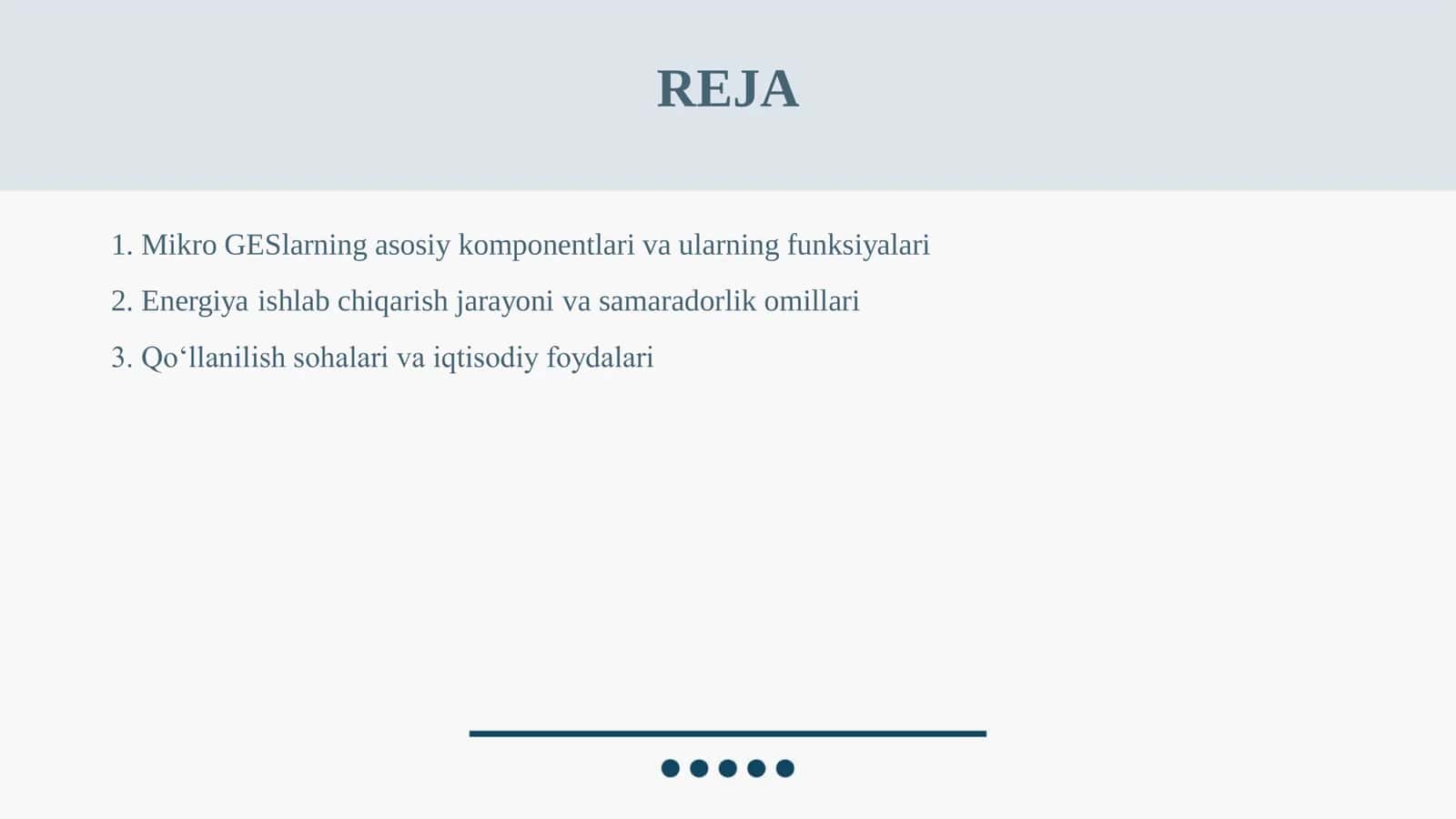 Mikro GESlarning tuzilishi va ularning qoʻllanilish 2