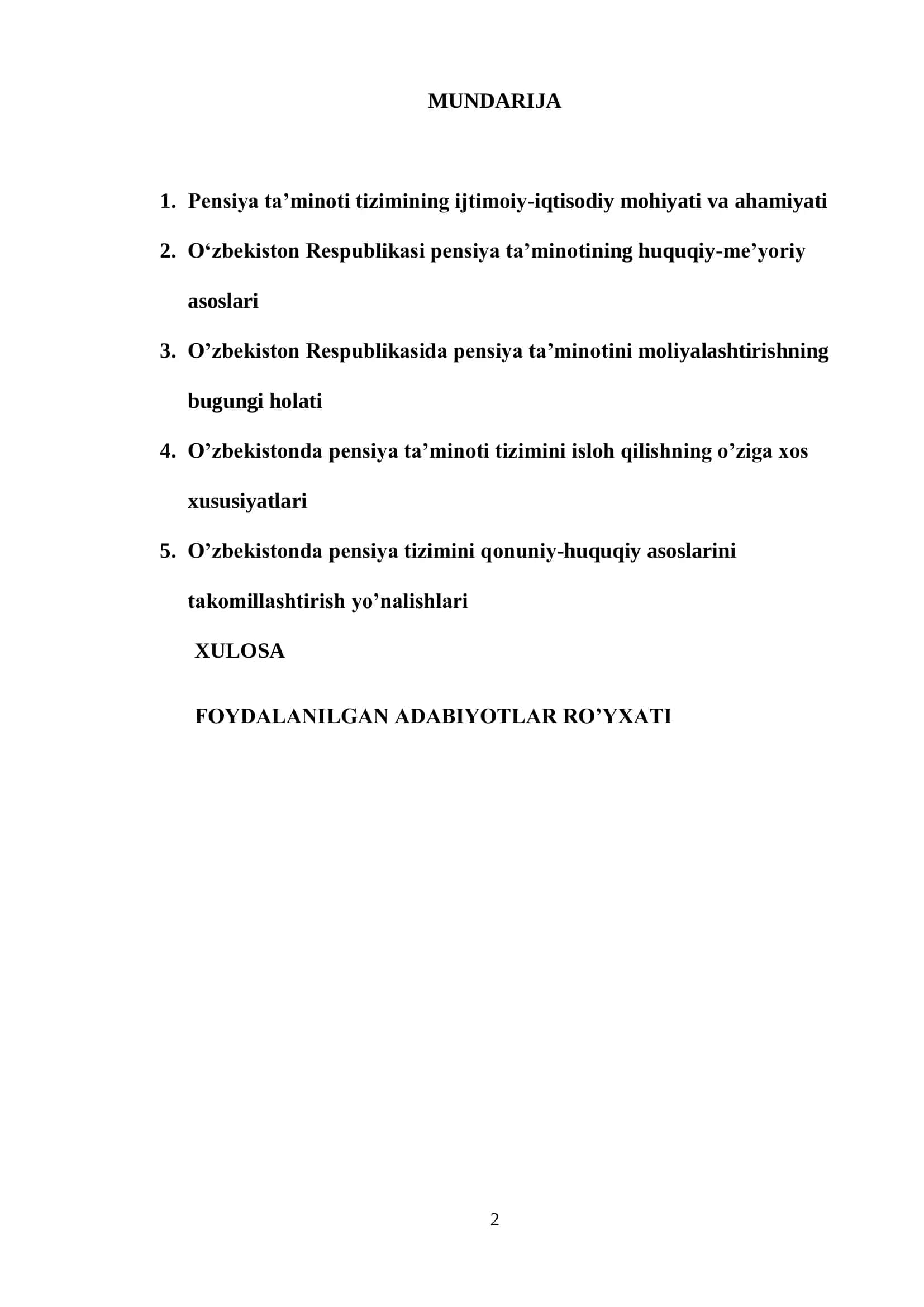 DAVLAT PENSIYA TA’MINOTI TIZIMI 2