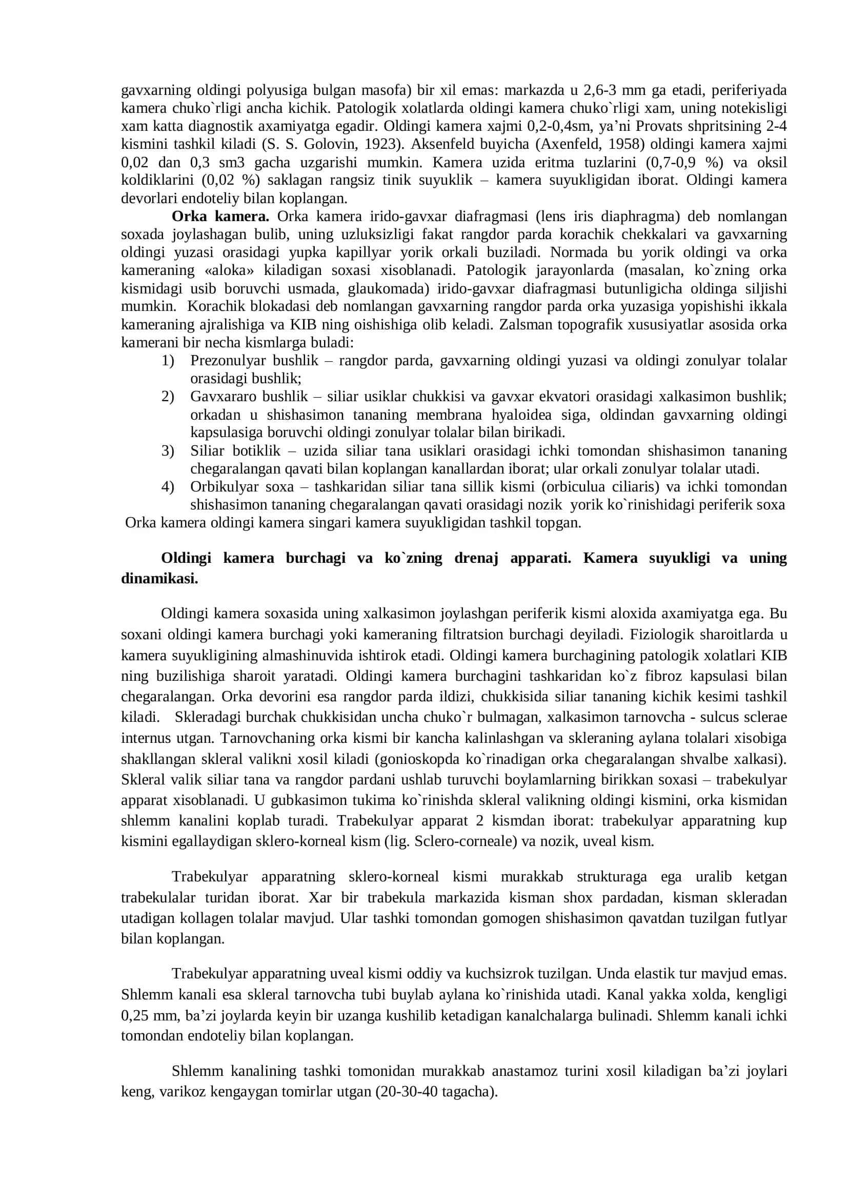 Koʻz Anatomiyasi Fiziologiyasi va Patologiyalari 2