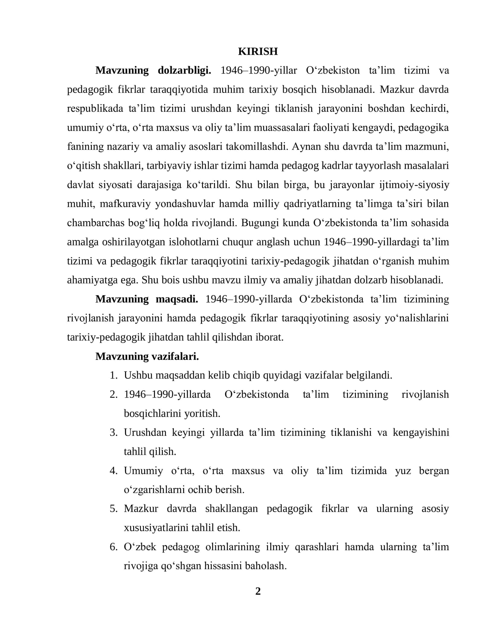 1946–1990-YILLARDA O‘ZBEKISTONDA TA’LIM VA PEDAGOGIK FIKRLAR 2