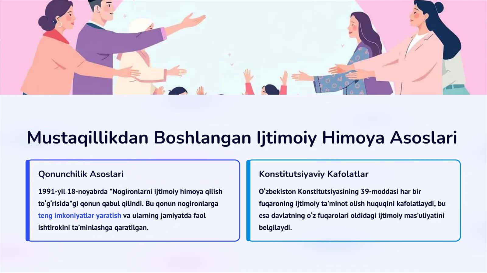 O‘zbekiston Respublikasida Ijtimoiy Sohadagi Islohotlar 2