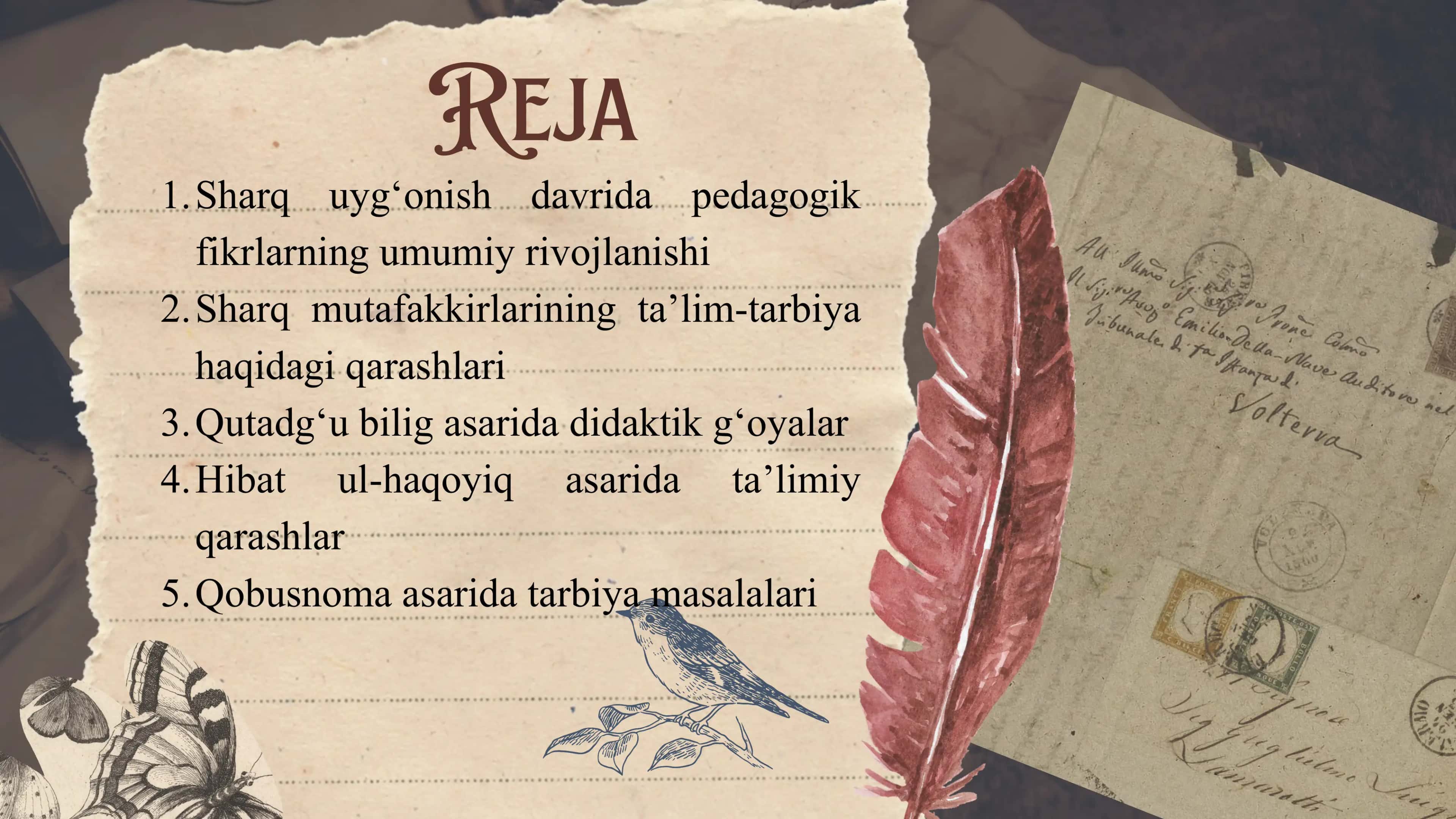 Sharq uyg'onish davrida pedagogik fikrlarning rivojlanishi 2