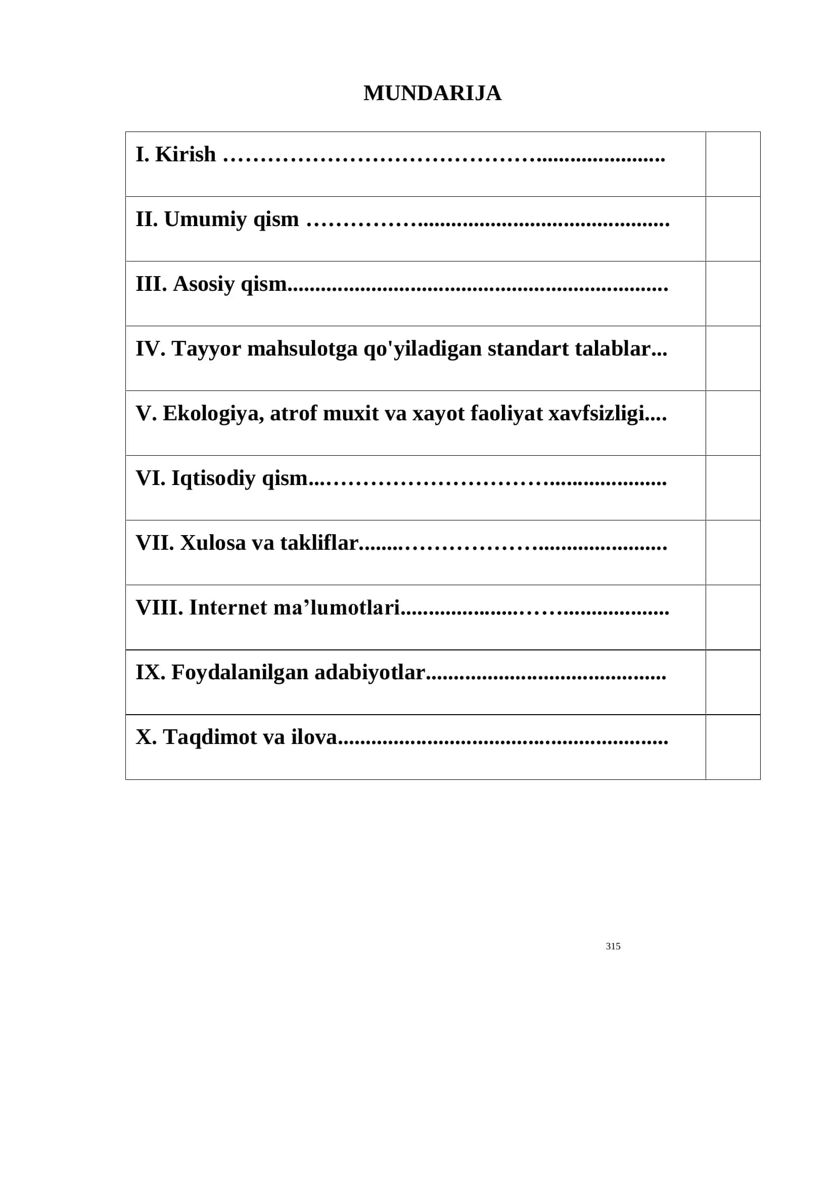 "Surxondaryoning tog'li xududlarida etishtirilgan kartoshka navlarini saqlash tizimini takomillashtirish" 2
