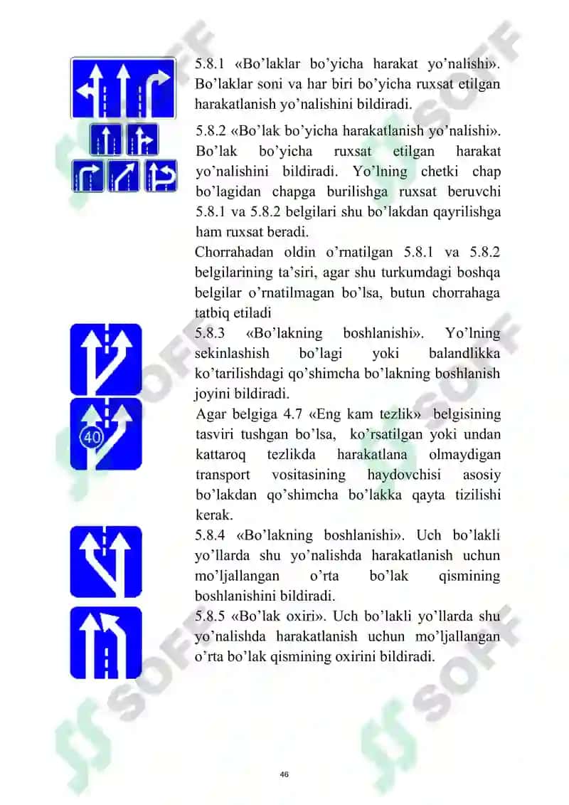 V.Axborot-ko’rsatgich belgilari 2