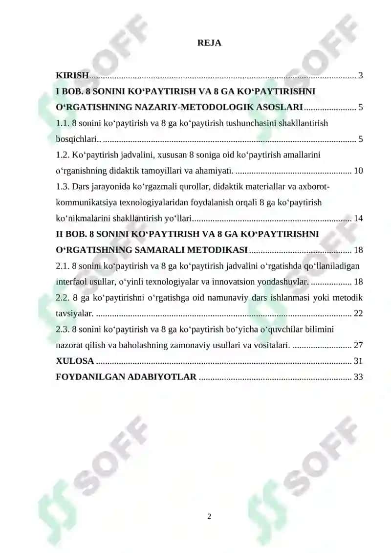 8 SONINI KO‘PAYTIRISH VA 8 GA KO‘PAYTIRISHNI O‘RGATISH METODIKASI 2