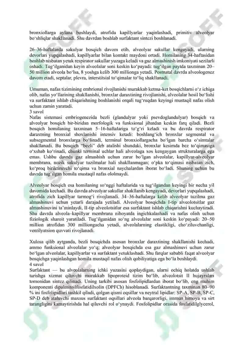 Bolalar kasalliklari fanidan V smestr oraliq nazorat savollariga javoblar 2