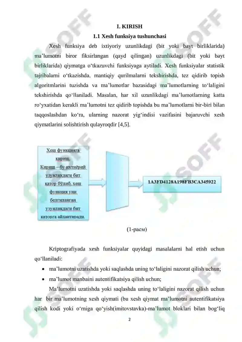 ГОСТ Р 34.11-94 xesh funksiyasi tadqiqi 2